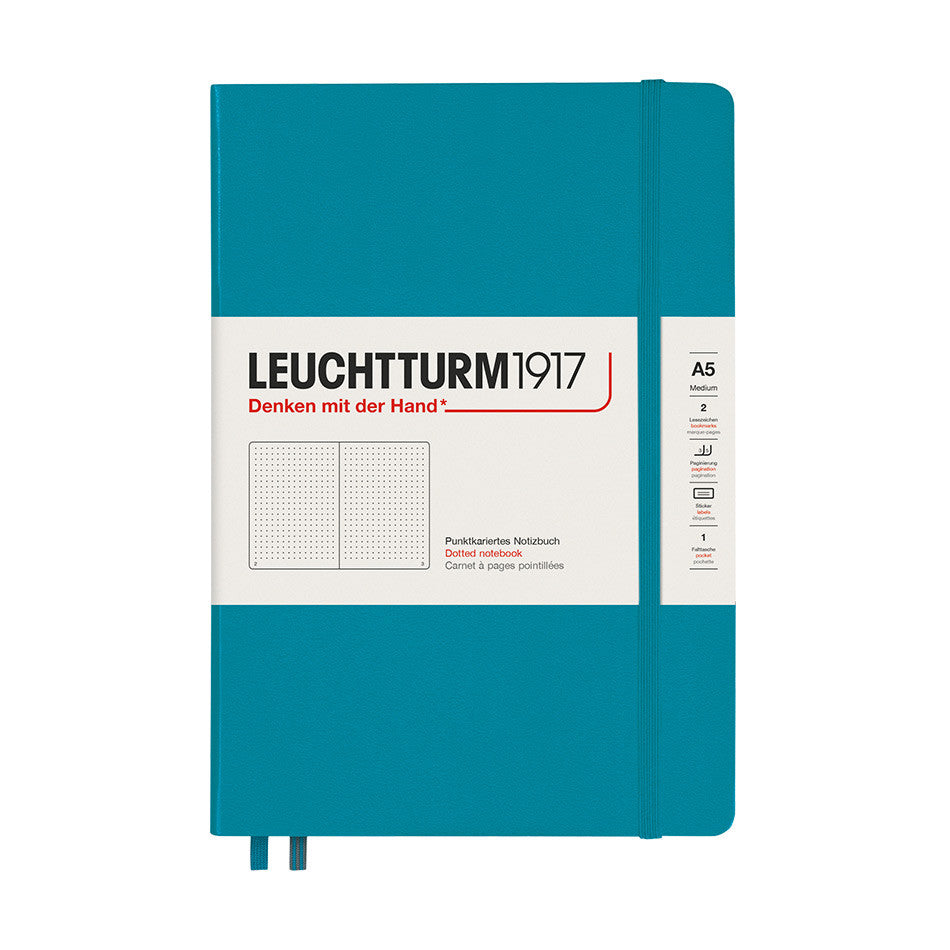 LEUCHTTURM1917 Hardcover Notebook Medium Ocean by LEUCHTTURM1917 at Cult Pens