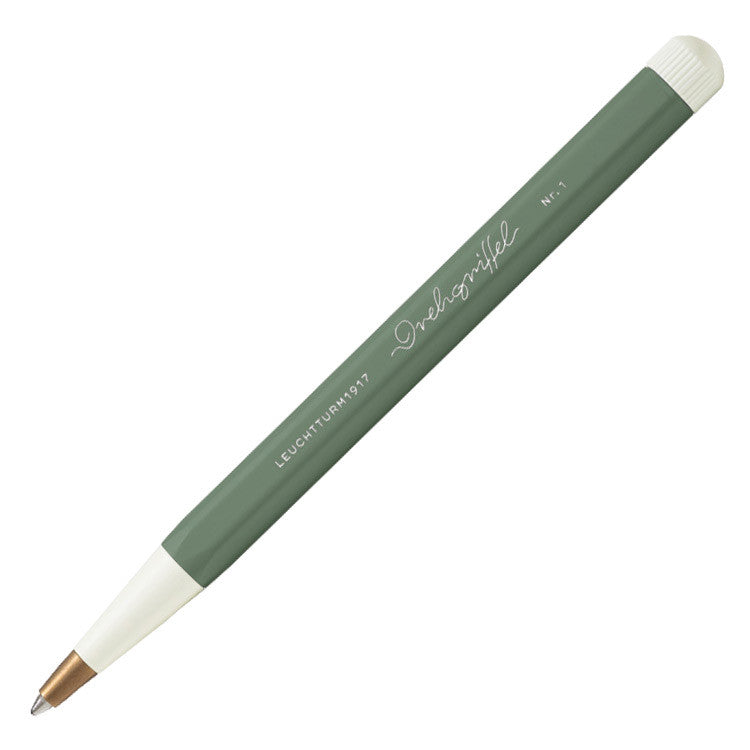 LEUCHTTURM1917 Drehgriffel Gel Pen Olive by LEUCHTTURM1917 at Cult Pens