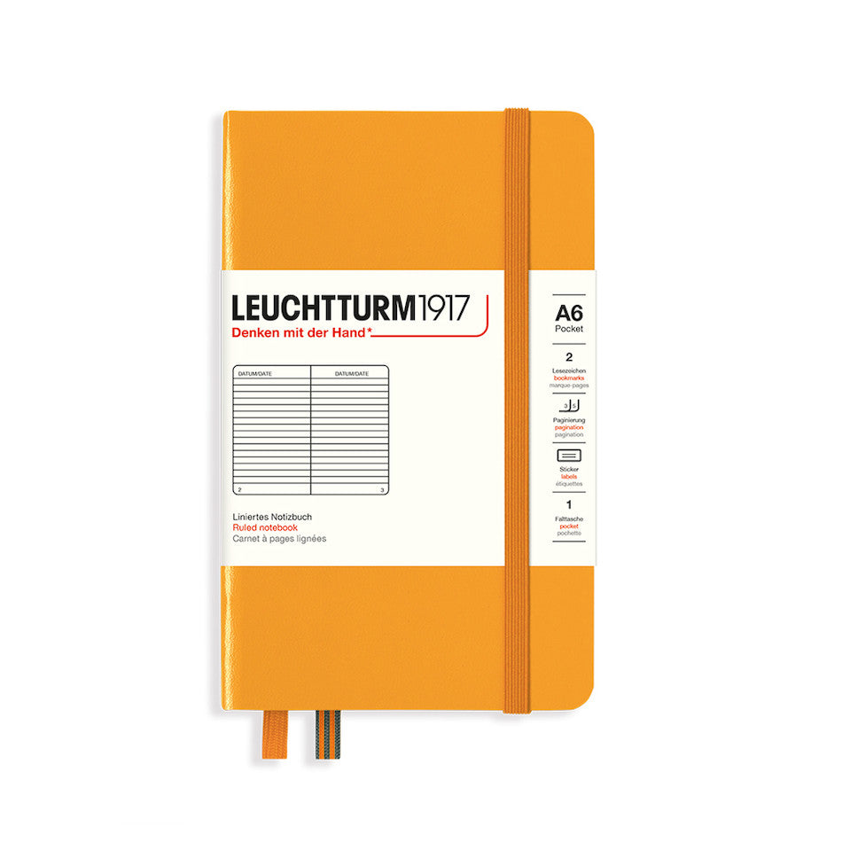 LEUCHTTURM1917 Hardcover Notebook Pocket Rising Sun by LEUCHTTURM1917 at Cult Pens