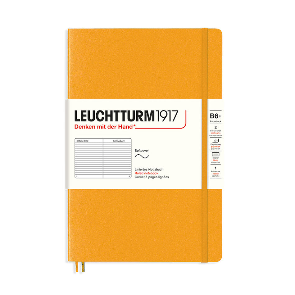 LEUCHTTURM1917 Softcover Notebook B6+ Rising Sun by LEUCHTTURM1917 at Cult Pens