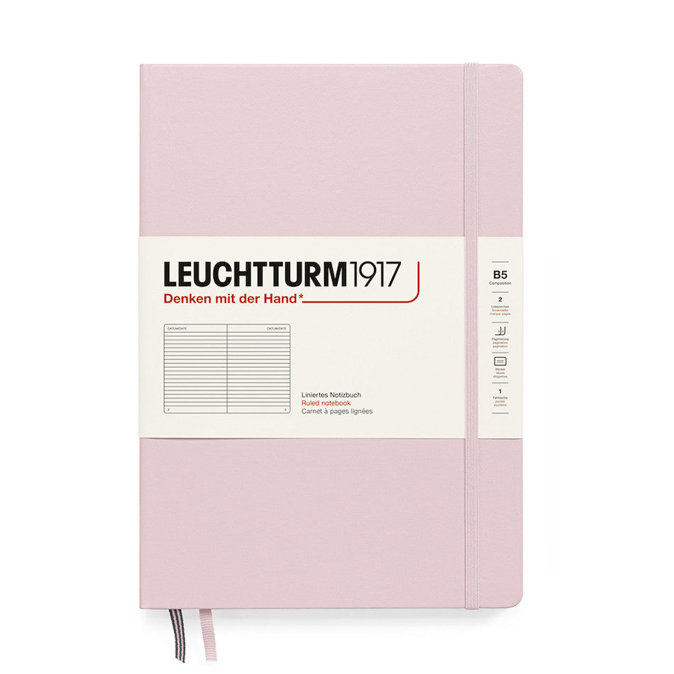 LEUCHTTURM1917 Hardcover Notebook B5 Powder by LEUCHTTURM1917 at Cult Pens