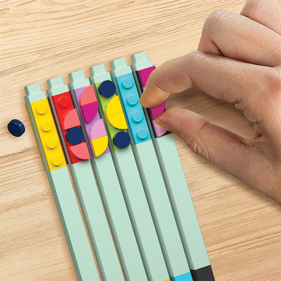 LEGO Dots Gel Pen Set of 6 by LEGO at Cult Pens
