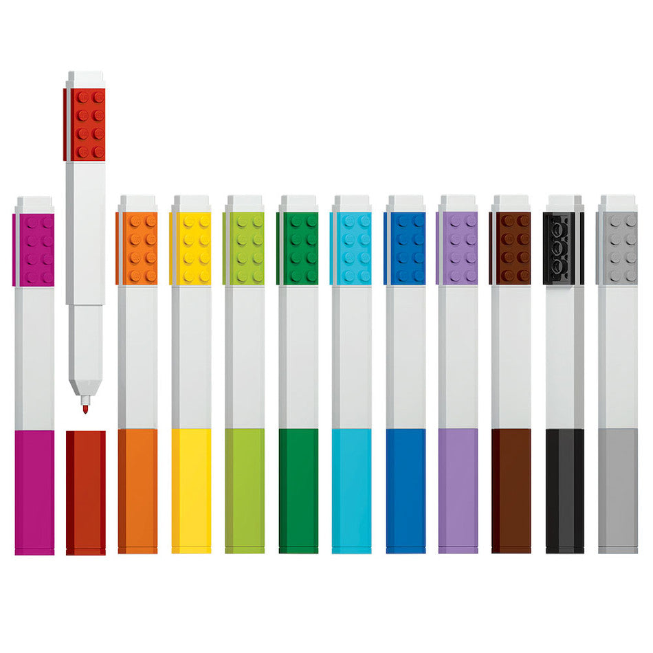 LEGO 2.0 Markers Set of 12 by LEGO at Cult Pens