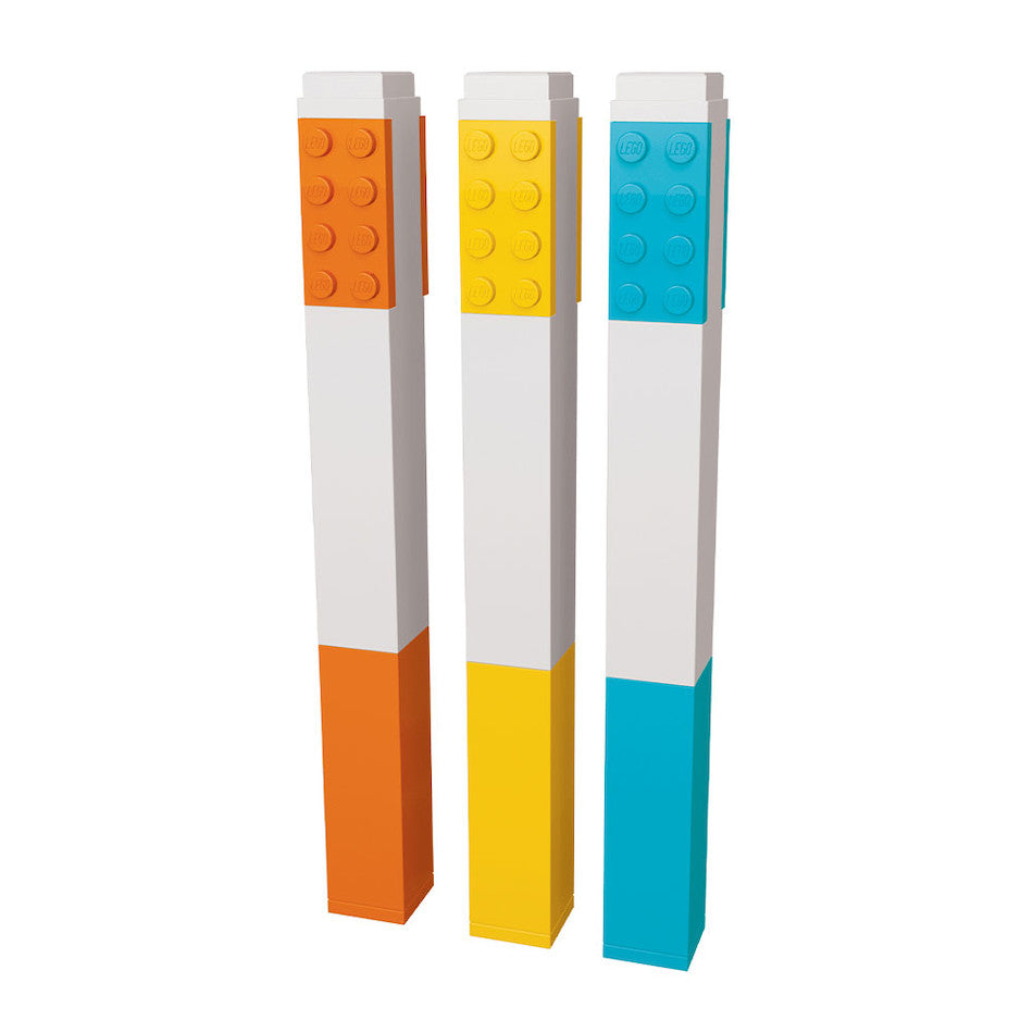 LEGO 2.0 Highlighters Set of 3 by LEGO at Cult Pens