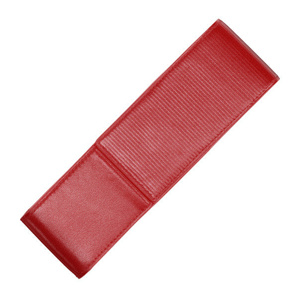LAMY Red Nappa Leather Pen Case for Two Pens by LAMY at Cult Pens