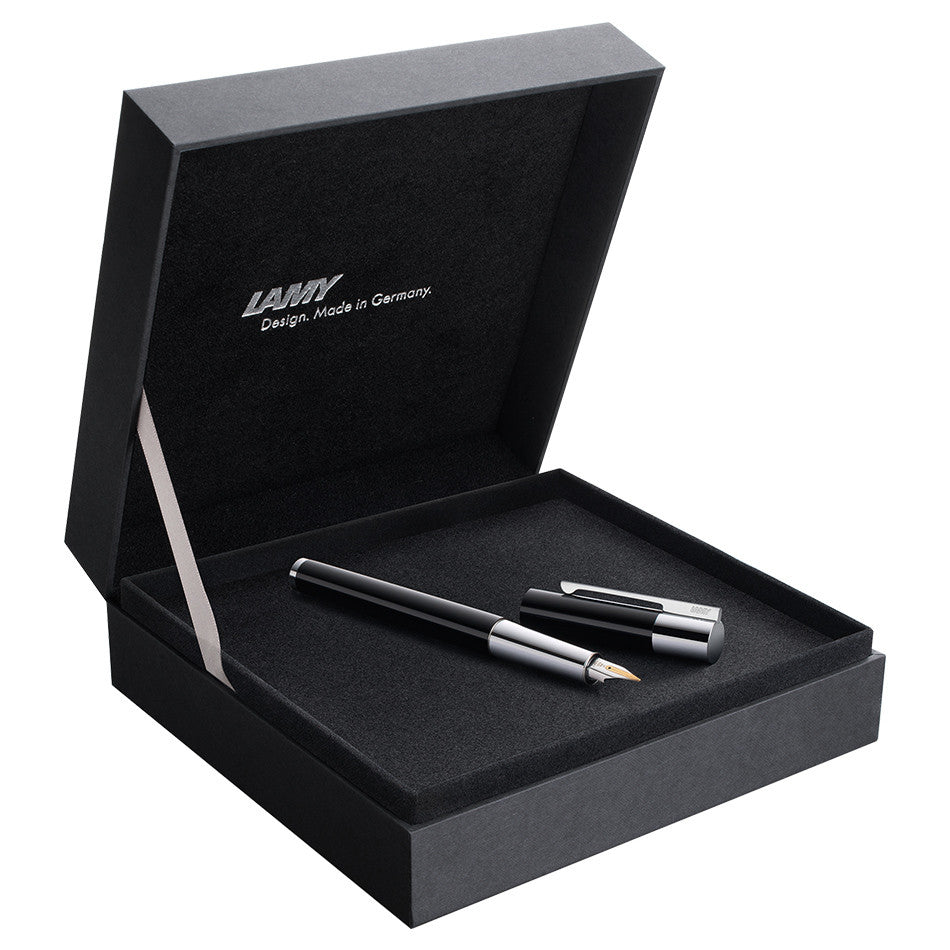 LAMY scala Fountain Pen Pianoblack by LAMY at Cult Pens
