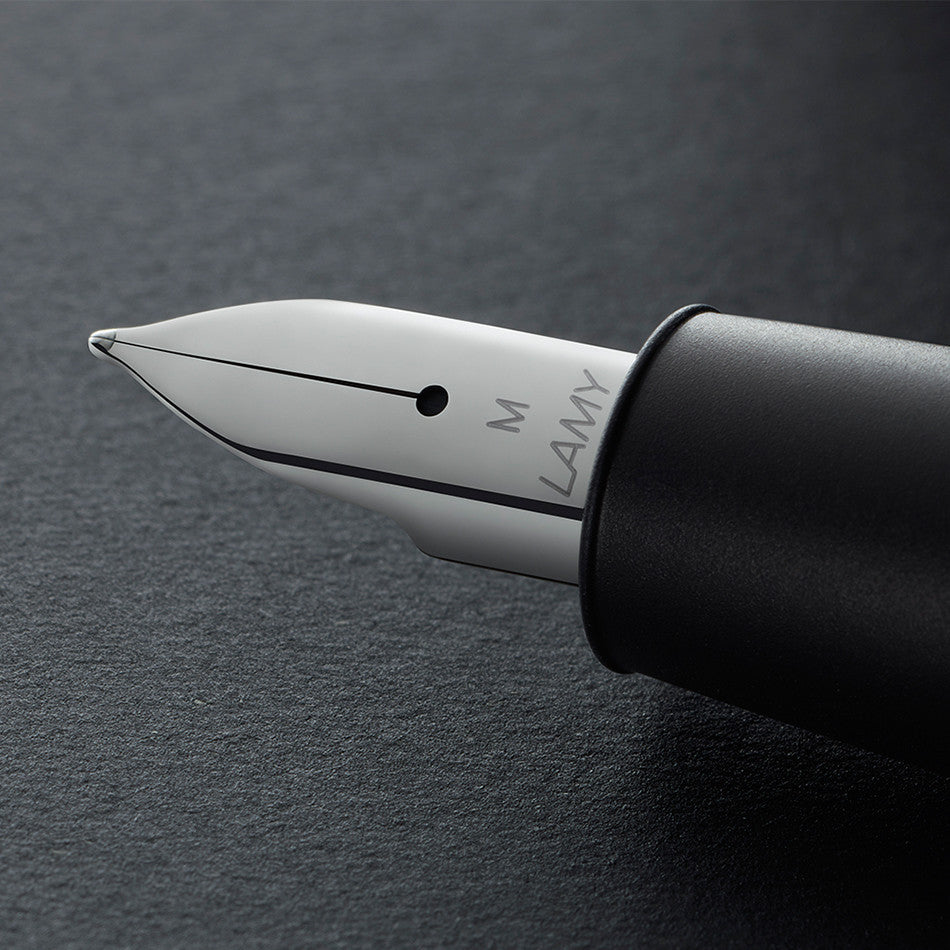 LAMY Jasper Morrison aion Fountain Pen Black by LAMY at Cult Pens