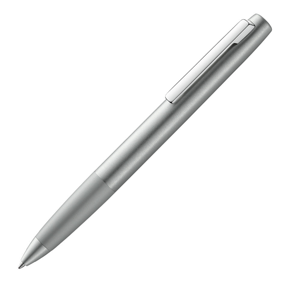 LAMY Jasper Morrison aion Ballpoint Pen Olive Silver by LAMY at Cult Pens