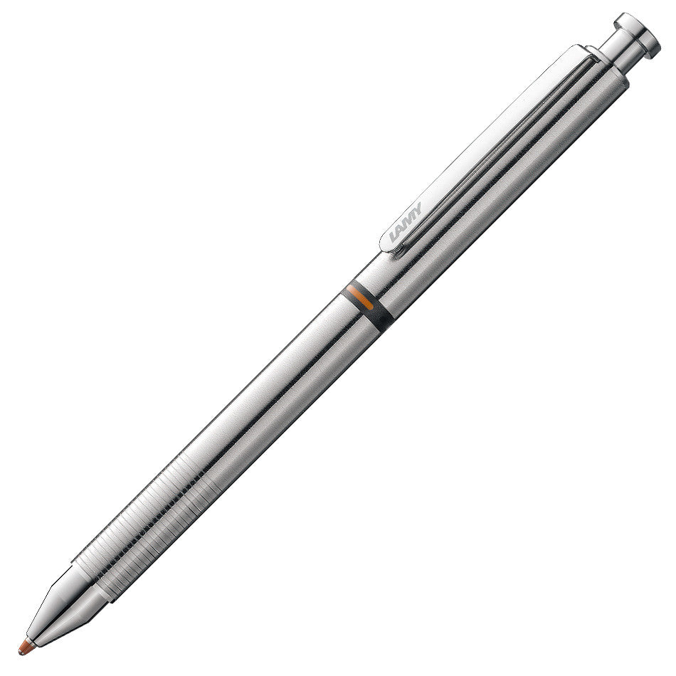 LAMY st tri pen Brushed Stainless Steel by LAMY at Cult Pens