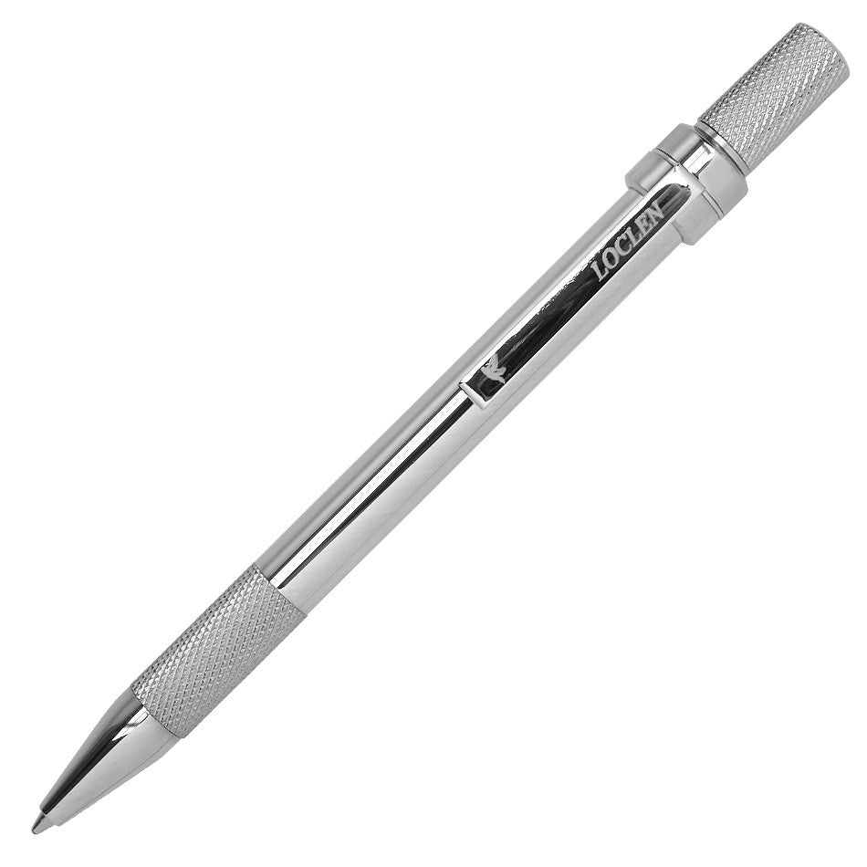 LOCLEN Tekno-2 Ballpoint Pen Chrome by LOCLEN at Cult Pens