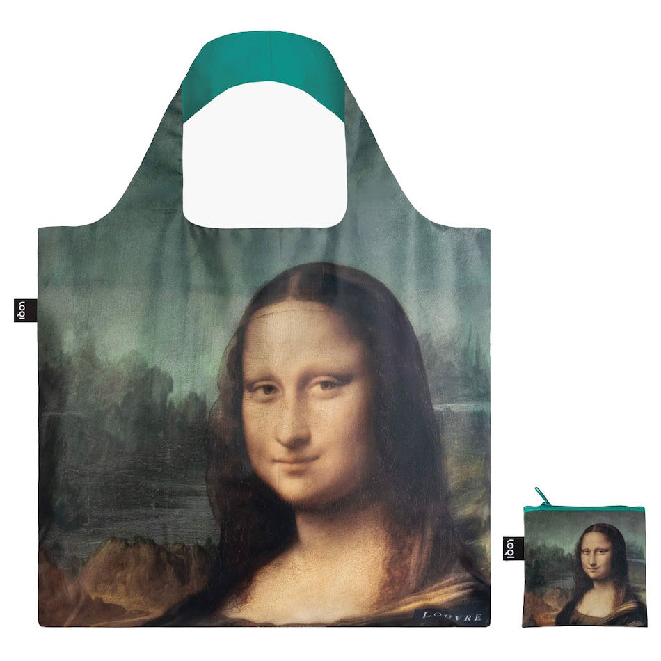 LOQI Leonardo Da Vinci Mona Lisa Recycled Tote Bag by LOQI at Cult Pens