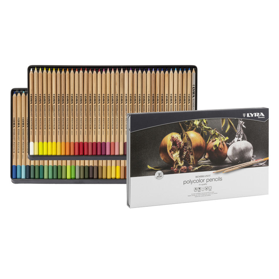 LYRA Rembrandt Polycolour Pencil Set of 72 by LYRA at Cult Pens