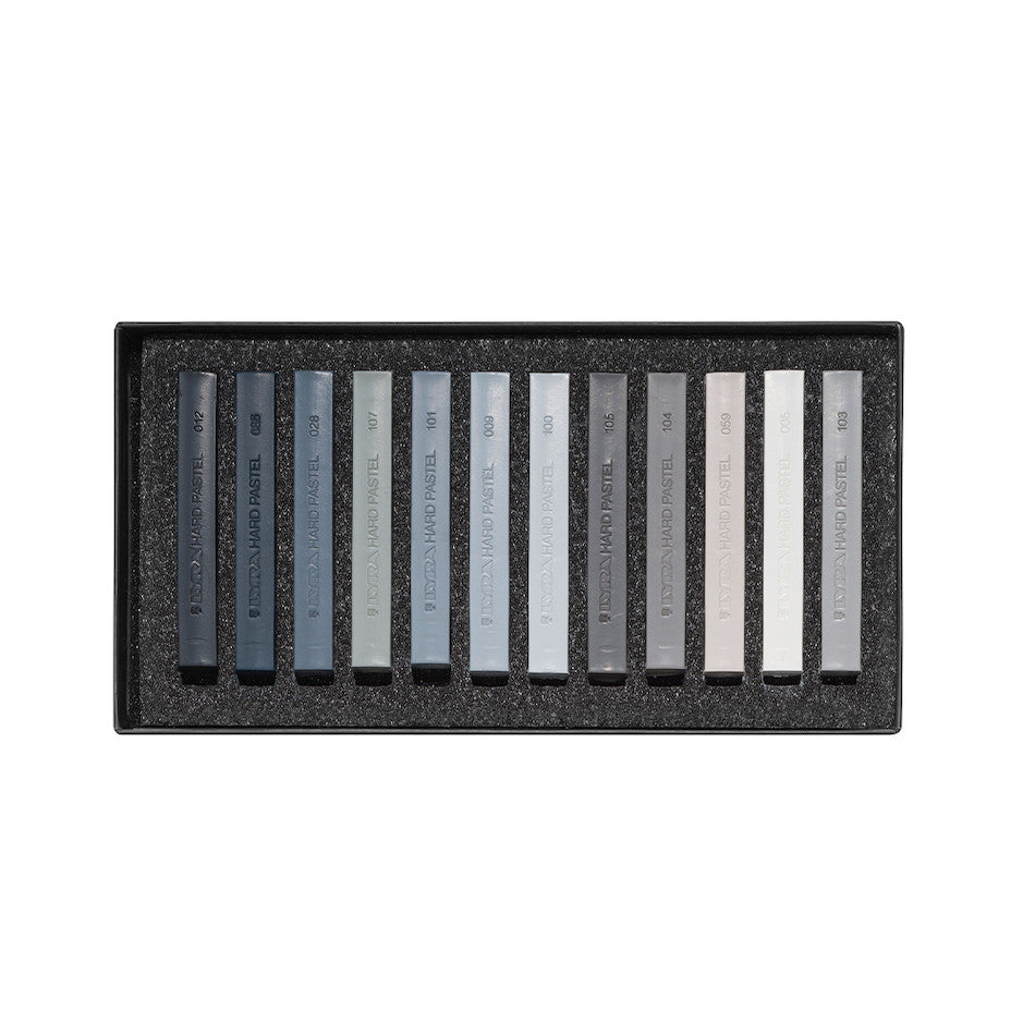 LYRA Hard Pastels Soft Grey Tones Set of 12 by LYRA at Cult Pens