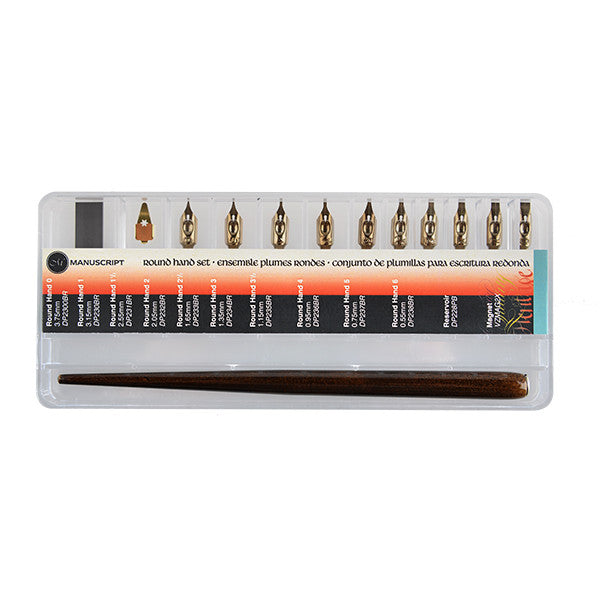 Manuscript Dip Pen Round Hand Set by Manuscript at Cult Pens