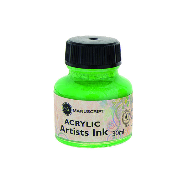 Manuscript Acrylic Inks 30ml by Manuscript at Cult Pens