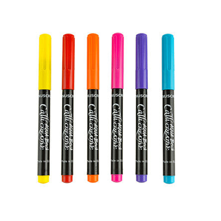 Manuscript Callicreative Aqua Brush Markers Set of 12 by Manuscript at Cult Pens