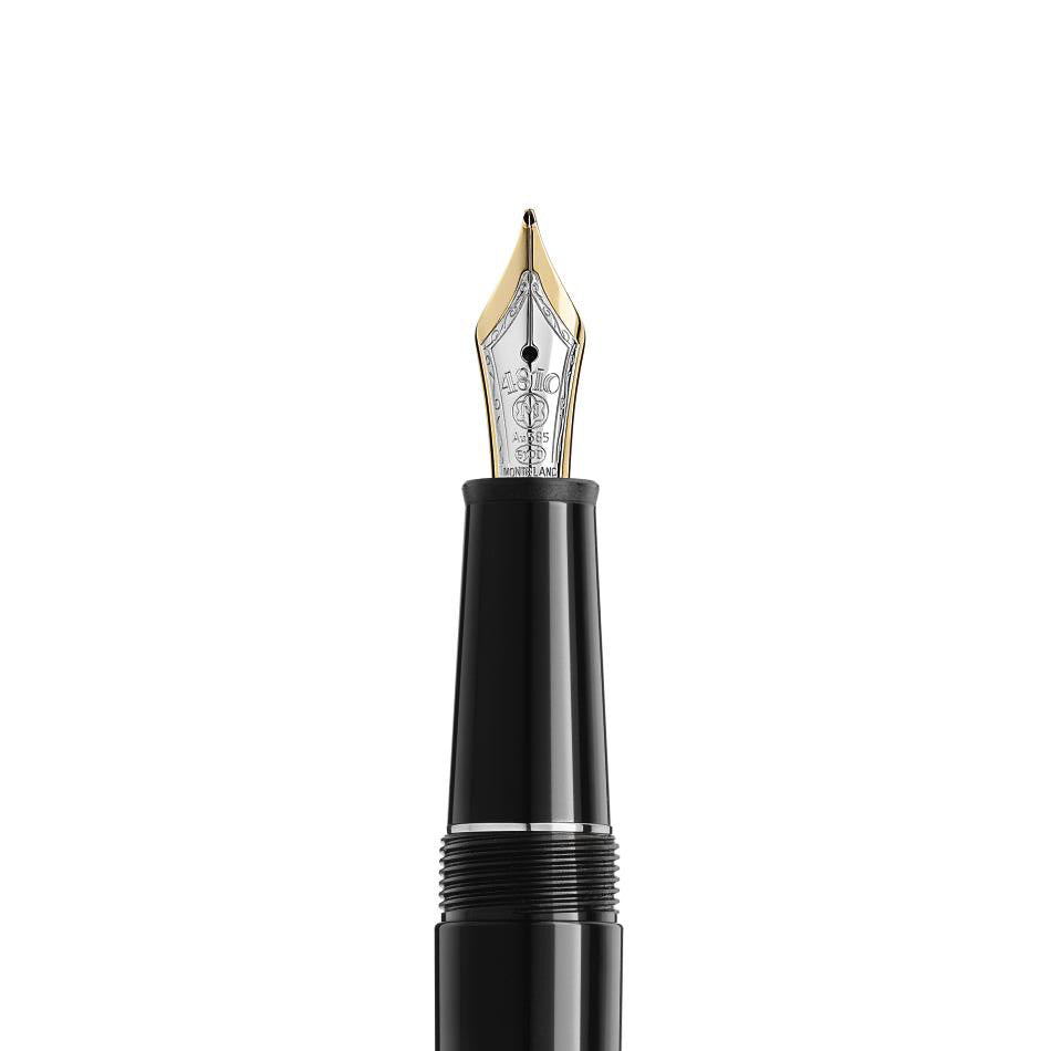 Montblanc Meisterstuck Classique Fountain Pen Platinum Trim by Montblanc at Cult Pens