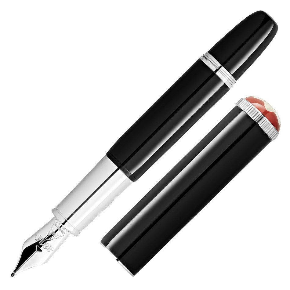 Montblanc Heritage Rouge et Noir "Baby" Fountain Pen Special Edition Black by Montblanc at Cult Pens