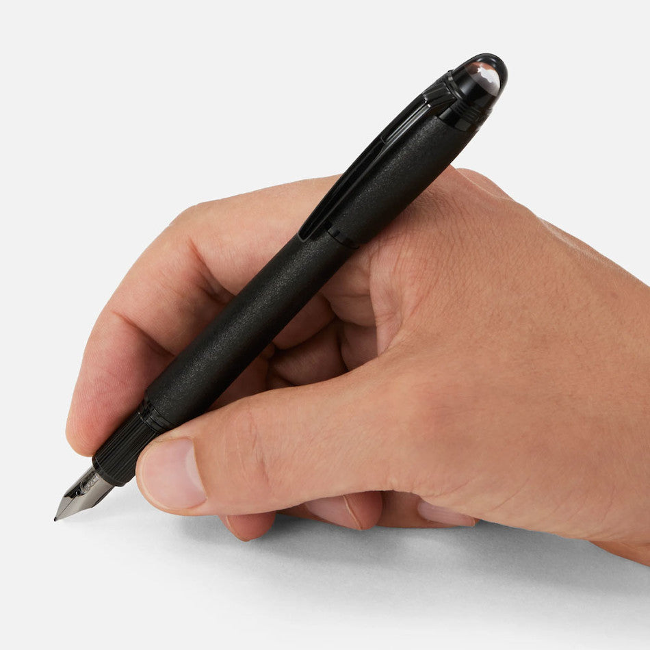 Montblanc StarWalker Black Cosmos Fountain Pen Metal by Montblanc at Cult Pens