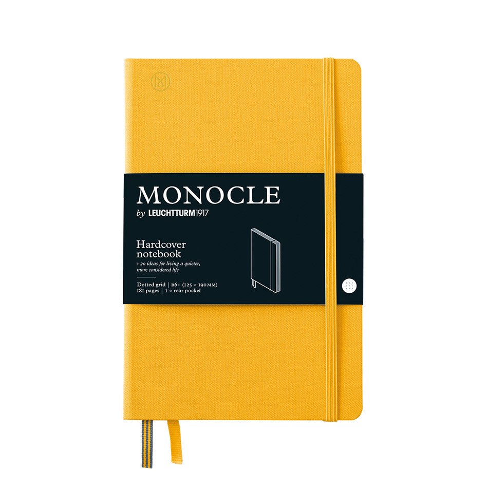 Monocle by Leuchtturm1917 Hardcover Notebook B6+ Yellow by Monocle by Leuchtturm1917 at Cult Pens
