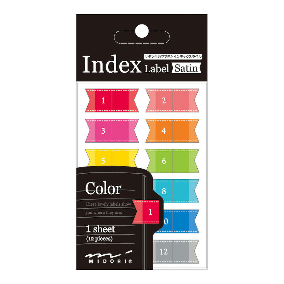 Midori Index Label Satin by Midori at Cult Pens