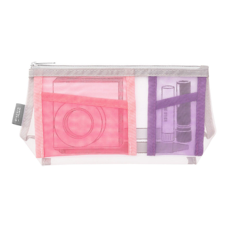 Midori Pen & Tool Pouch Mesh with Gusset by Midori at Cult Pens