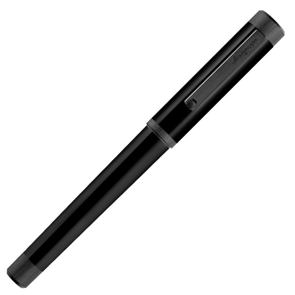 Montegrappa Zero Rollerball Pen Ultra Black by Montegrappa at Cult Pens