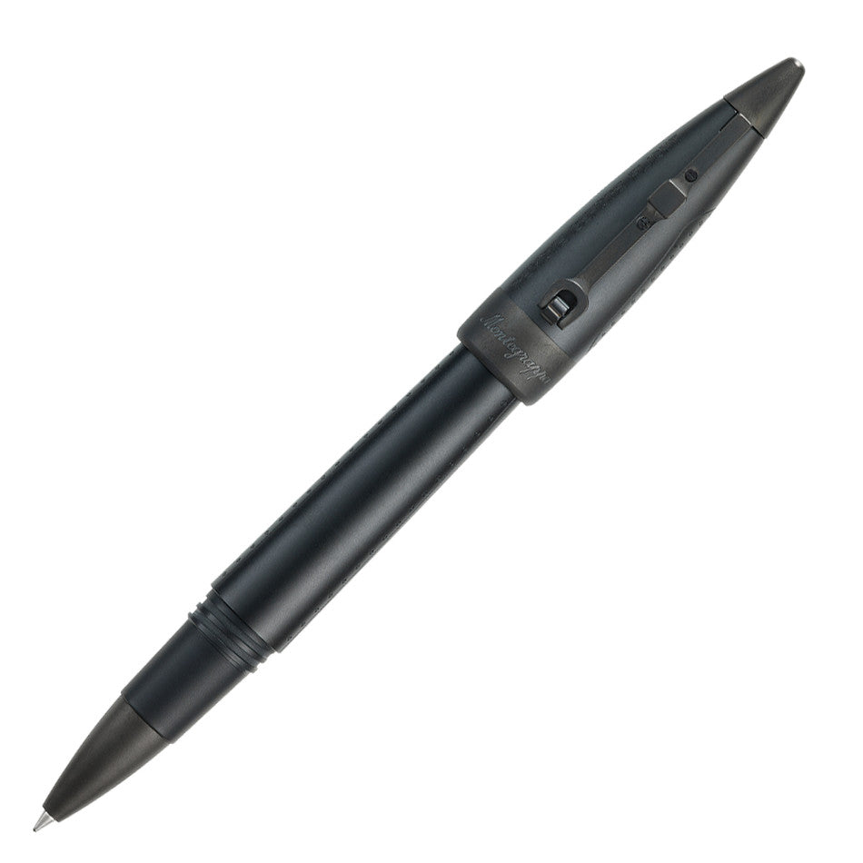 Montegrappa Aviator Rollerball Pen All-Black Flying Ace Edition by Montegrappa at Cult Pens