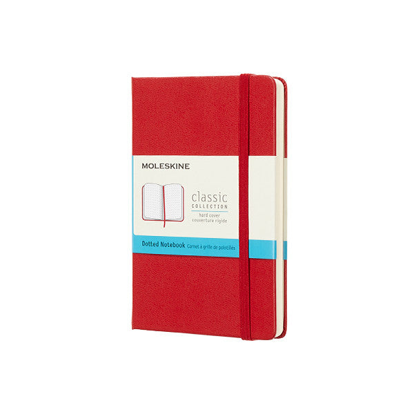 Moleskine Classic Collection Pocket Notebook 90x140 Scarlet Red by Moleskine at Cult Pens
