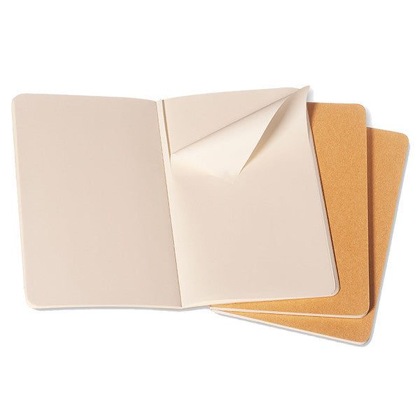 Moleskine Cahier Pocket Journal 90x140 Kraft by Moleskine at Cult Pens