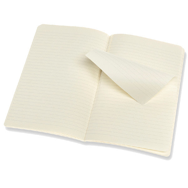 Moleskine Volant Journal Large Set of 2 Coral Orange/Aquamarine Blue