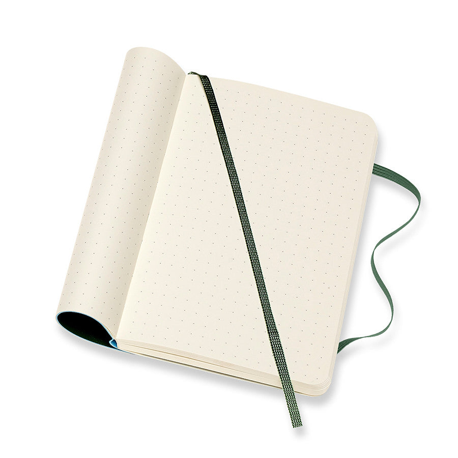 Moleskine Soft Cover Pocket Notebook 90x140 Myrtle Green by Moleskine at Cult Pens