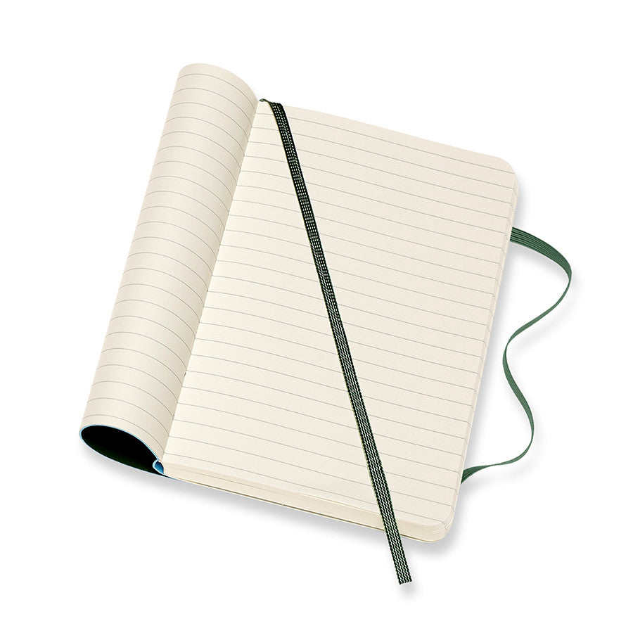 Moleskine Soft Cover Pocket Notebook 90x140 Myrtle Green by Moleskine at Cult Pens