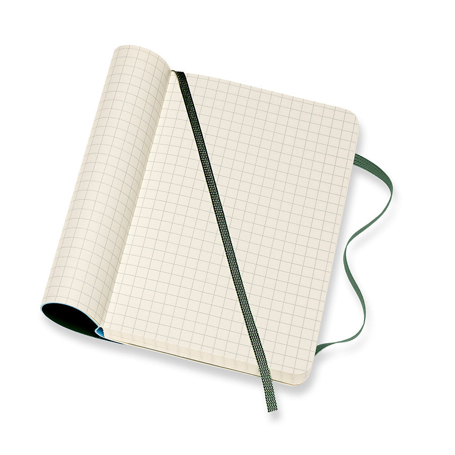 Moleskine Soft Cover Pocket Notebook 90x140 Myrtle Green by Moleskine at Cult Pens