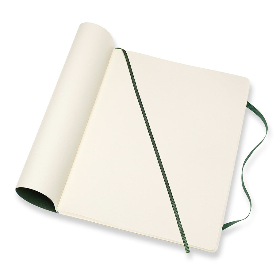 Moleskine Soft Cover Extra Large Notebook 190x250 Myrtle Green by Moleskine at Cult Pens