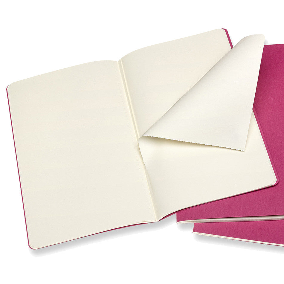 Moleskine Cahier Large Journal 135x210 Kinetic Pink by Moleskine at Cult Pens