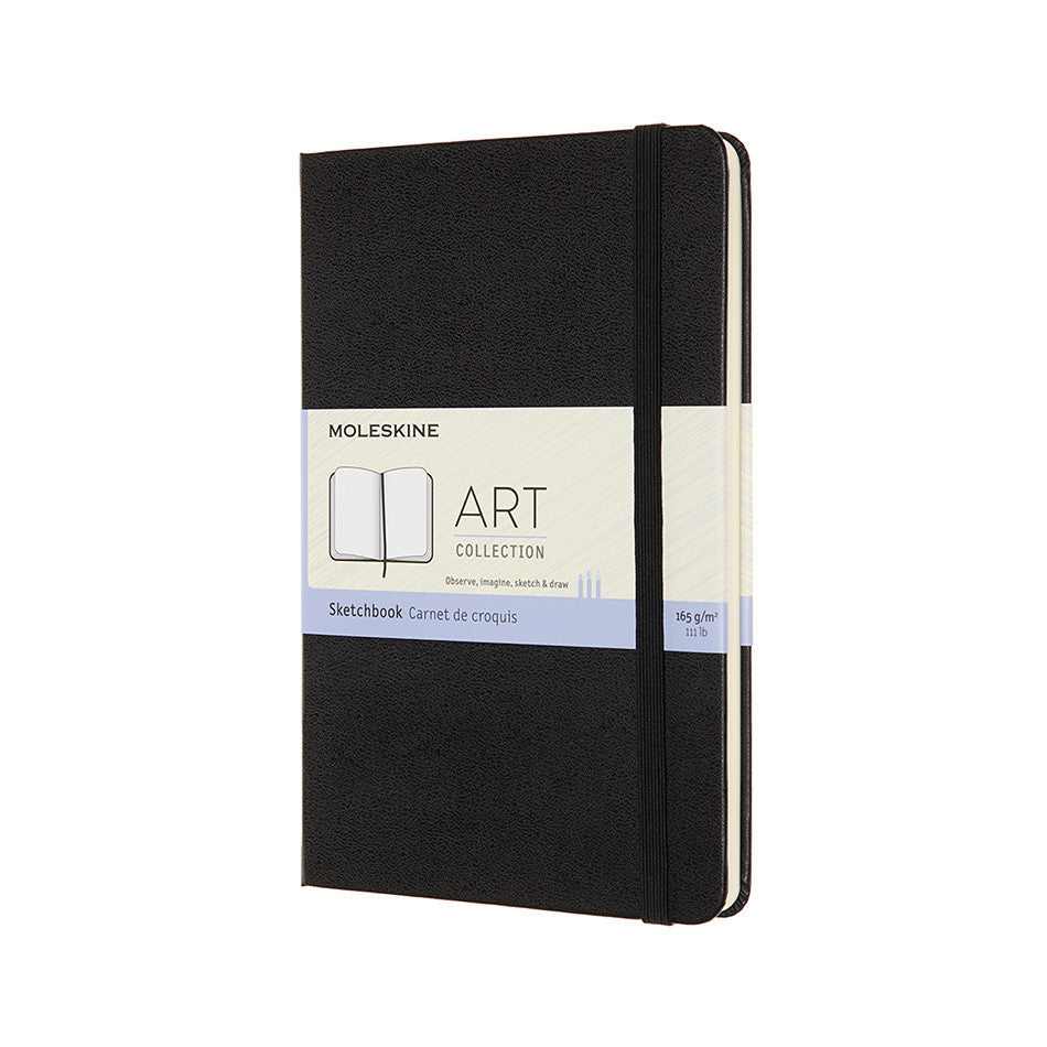 Moleskine Art Plus Sketchbook Medium 118mmx180mm Black by Moleskine at Cult Pens