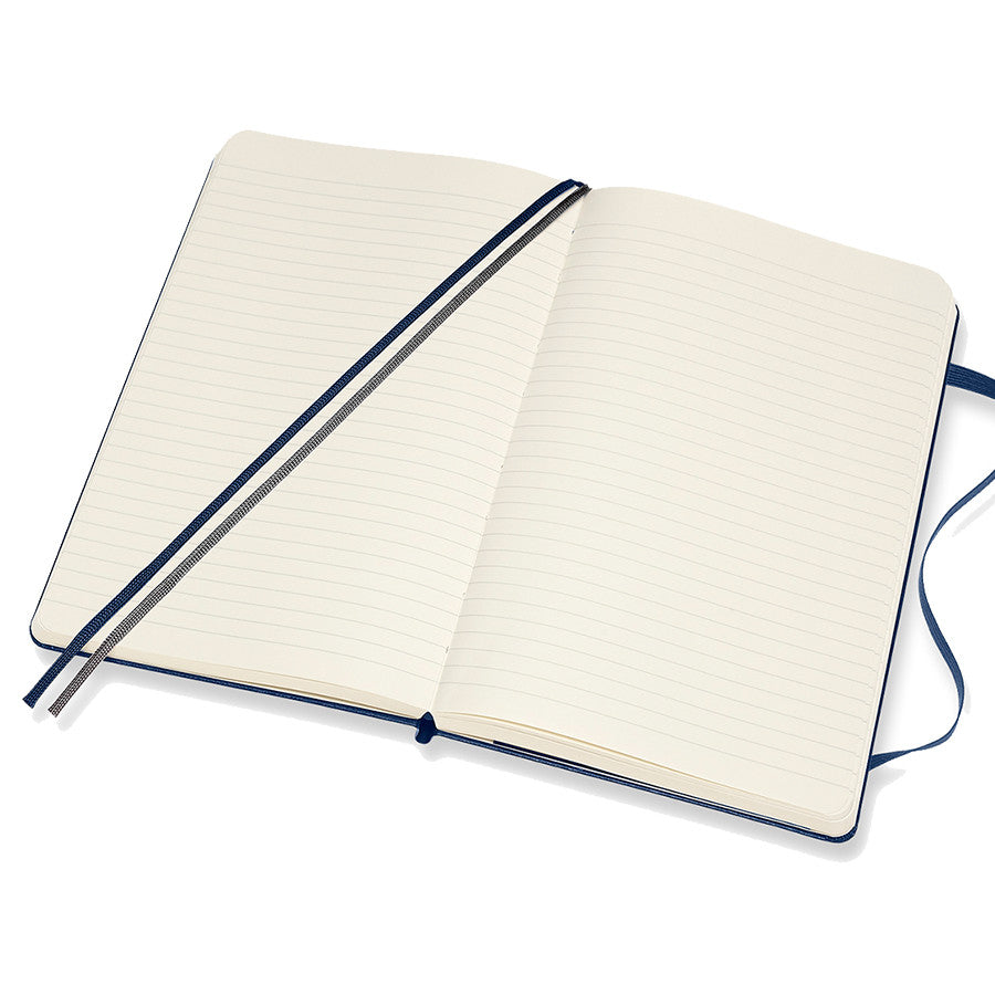 Moleskine Classic Collection Expanded Hardcover Large Notebook Sapphire Blue by Moleskine at Cult Pens