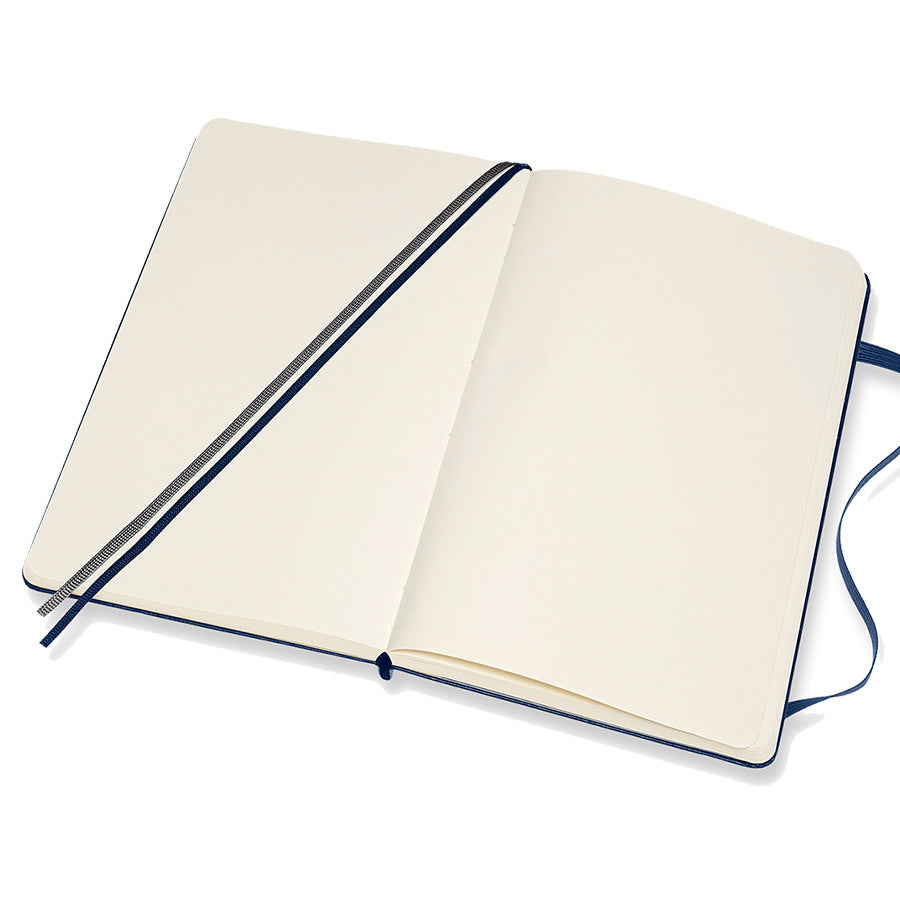 Moleskine Classic Collection Expanded Hardcover Large Notebook Sapphire Blue by Moleskine at Cult Pens