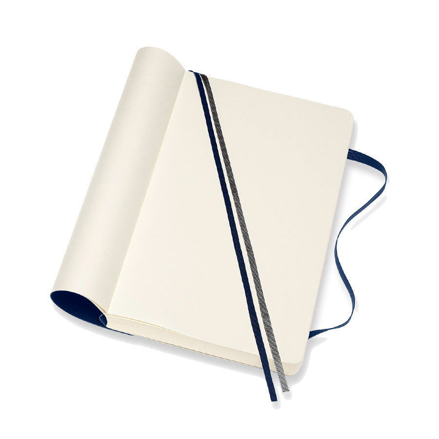 Moleskine Classic Collection Expanded Softcover Large Notebook Sapphire Blue by Moleskine at Cult Pens