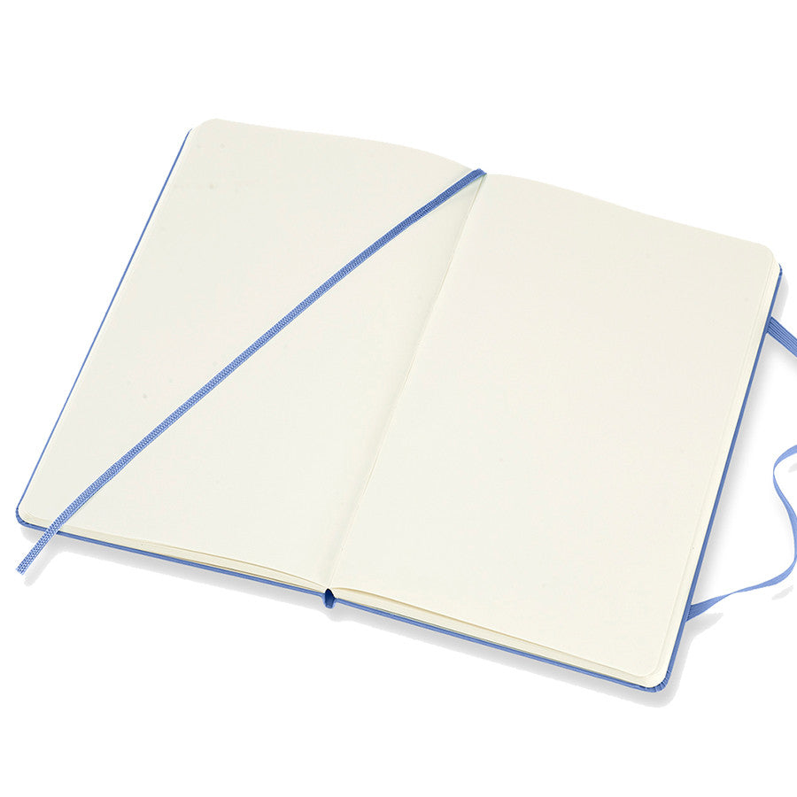 Moleskine Classic Collection Hardcover Large Notebook Hydrangea Blue by Moleskine at Cult Pens