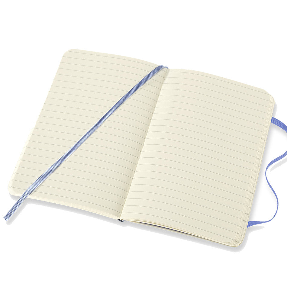 Moleskine Classic Collection Softcover Pocket Notebook Hydrangea Blue by Moleskine at Cult Pens
