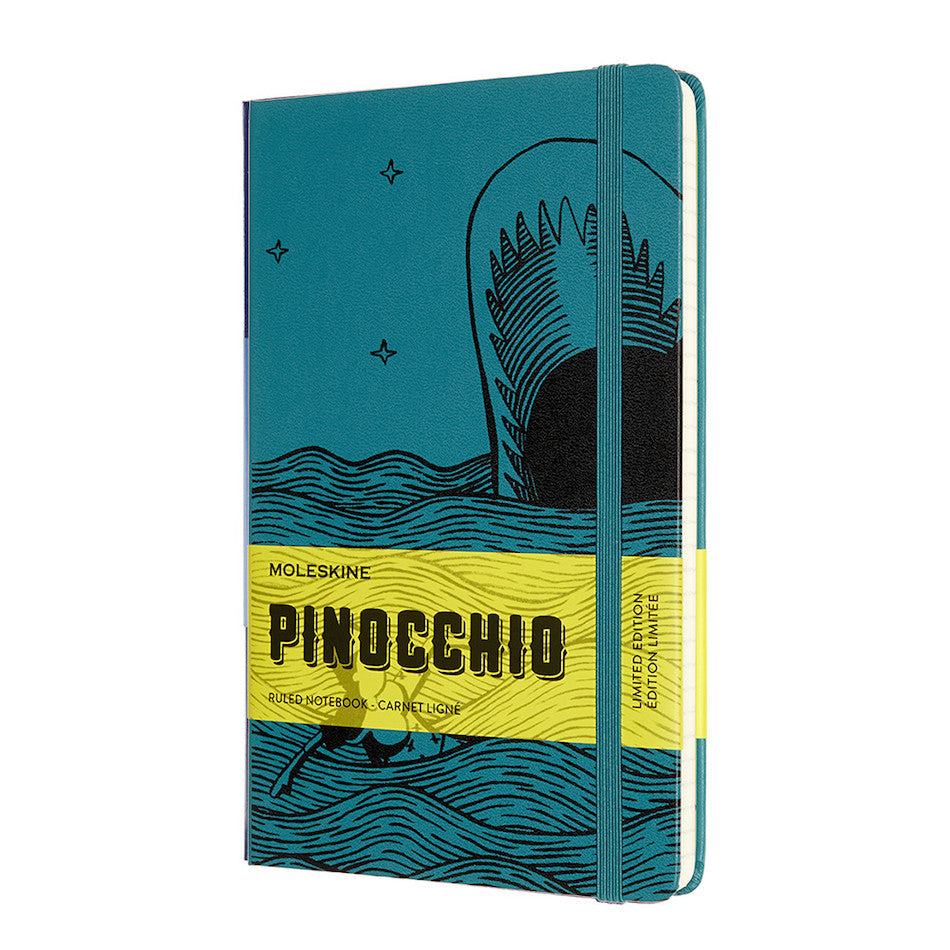 Moleskine Pinocchio Large Notebook Limited Edition The Dogfish Ruled by Moleskine at Cult Pens