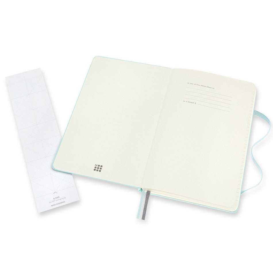 Moleskine Art Bullet Large Notebook Aquamarine by Moleskine at Cult Pens