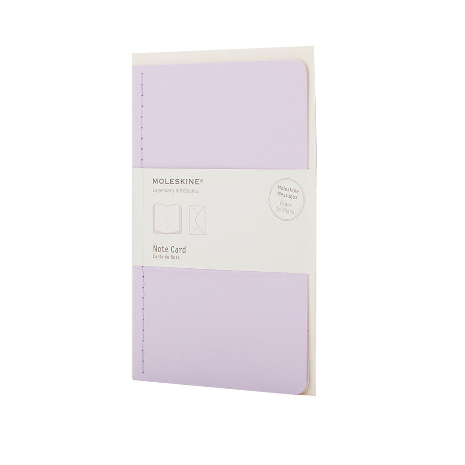 Moleskine Large Note Card with Envelope Persian Lilac