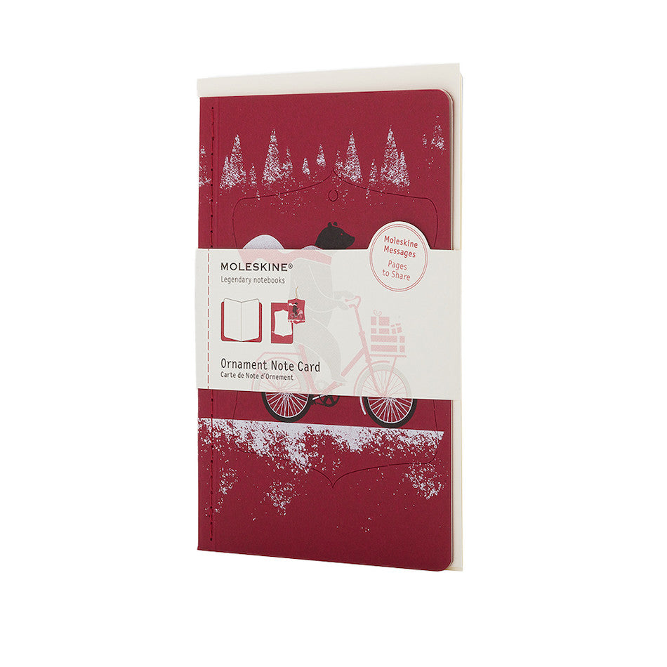 Moleskine Large Ornament Card Bear