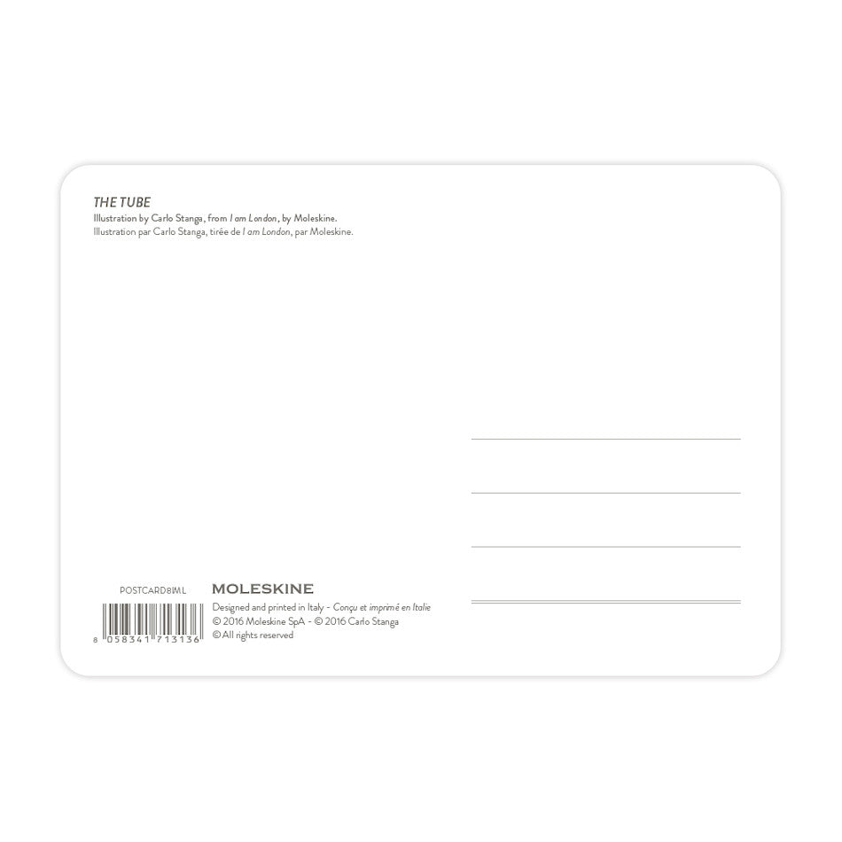 Moleskine Postcard I Am London by Moleskine at Cult Pens