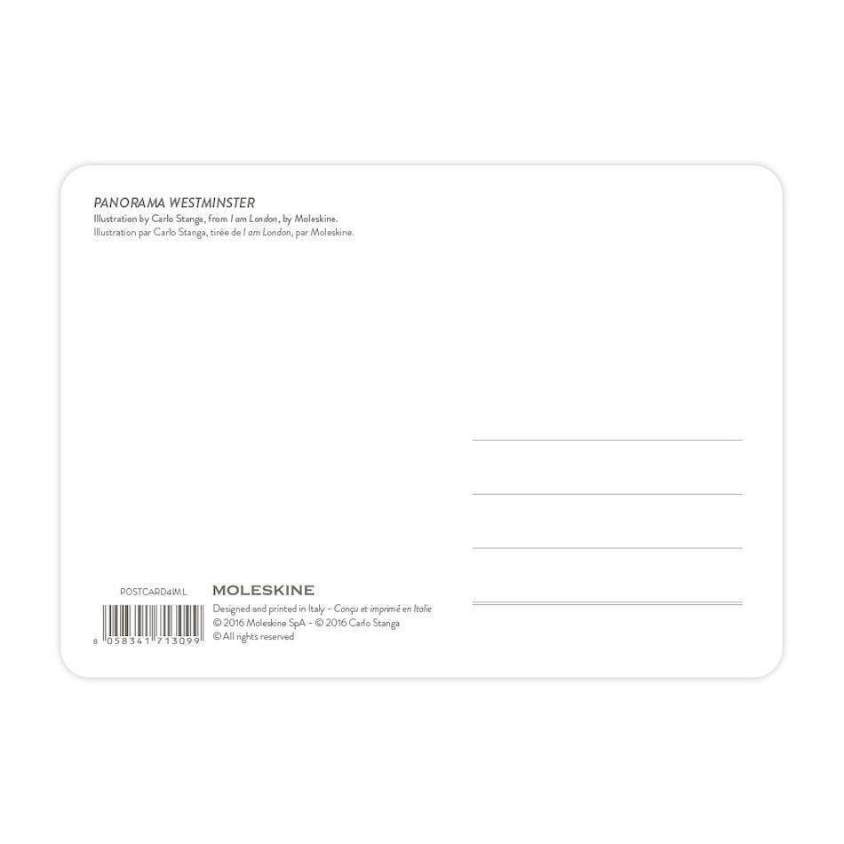 Moleskine Postcard I Am London by Moleskine at Cult Pens