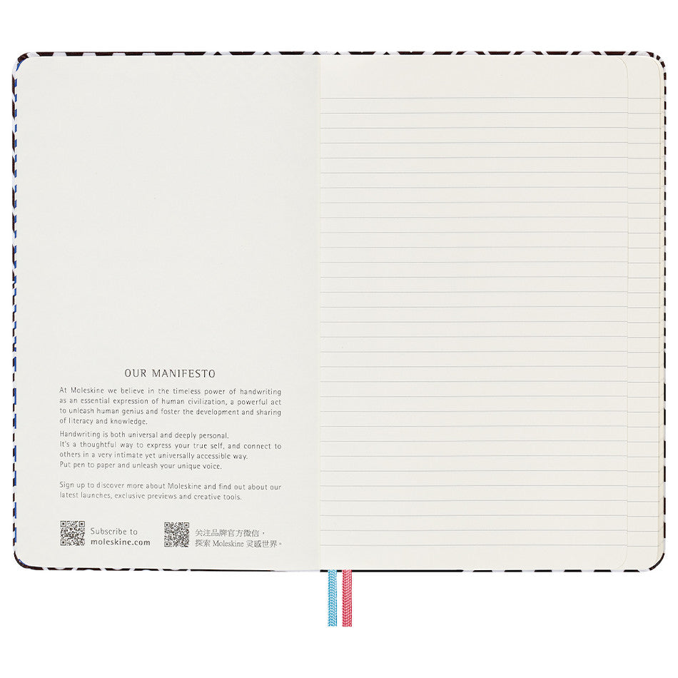 Moleskine Missoni Hardcover Large Notebook Black and White by Moleskine at Cult Pens