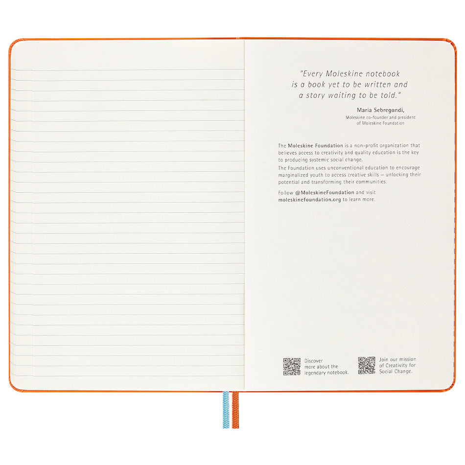 Moleskine Missoni Hardcover Large Notebook Orange by Moleskine at Cult Pens